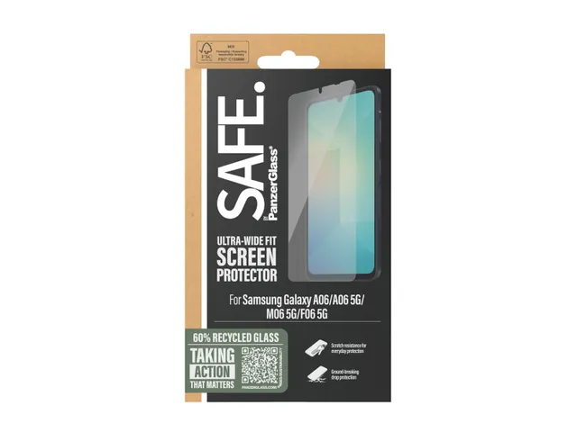 PanzerGlass SAFE. by Screen Protector Samsung Galaxy A07 5G | new M