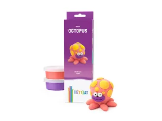 Klei Hey Clay Octopus 3 potjes - 3