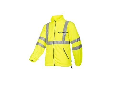 Sioen Reims 131Z fleece vest, fluo geel, maat XS, per stuk