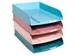 Set de 4 Corbeilles à courrier Combo Styli Skandi - Couleurs assortie