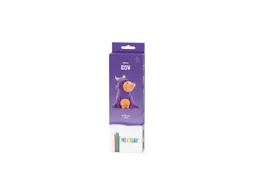 Hey Clay Klei set Animals COW 3 delen Paarse koe