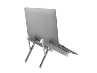 Laptopstandaard NSLS010 opvouwbaar Zilver - 3