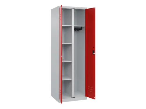 wasgoedverdeelkast,HxBxD 1850x600x500mm,vak B 300mm,cilinderslot