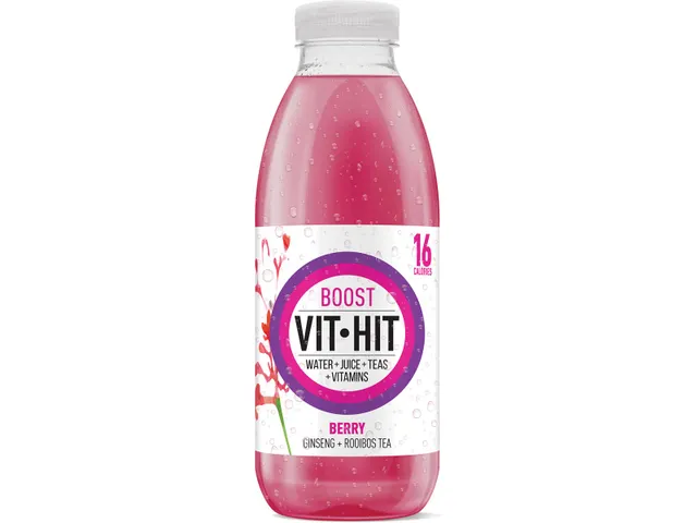 Vitaminedrank Boost Rooibos Ginseng Flesje 50 cl Pak 12 stuks