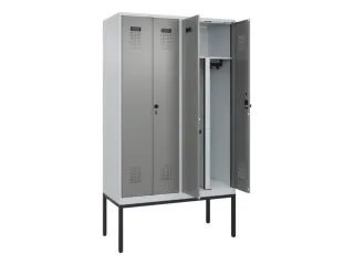 PBM-locker,HxBxD 2120x1200x500mm,4vak,vak B 300mm,draaigrendel - 1