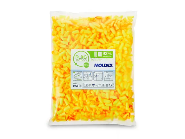 Moldex oordoppen MelLows Refill Pack SNR 22 dB 500 Paar