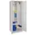 Schoonmaakkast HxBxD 1800x600x500mm 4 Legborden RAL7035 Front RAL6011
