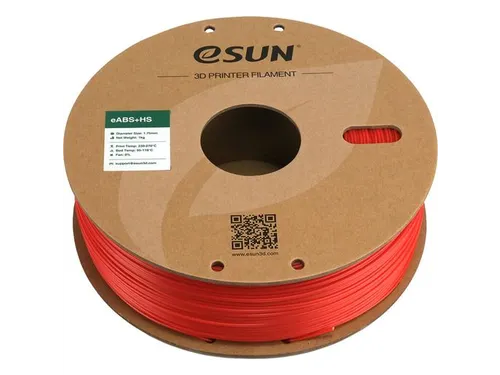 eSUN 3D printer Filament eABS+HS High Speed 1,75mm Rood 1kg