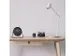 Wekker Nextime Berlin Table 14x13 cm zwart metaal