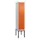 locker,HxBxD 2120x400x500mm,1vak,vak B 400mm,cil.-slot,voetonderstel