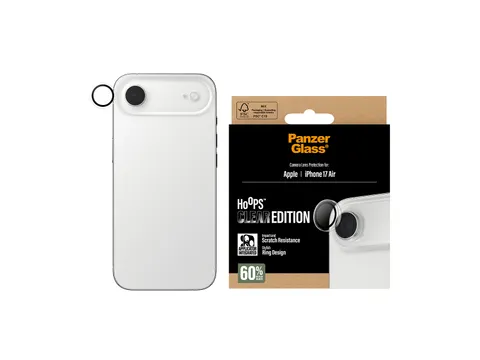 PanzerGlass Hoops Camera Lens Protector Transparent iPhone Air, A