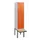 Dubbeldekse dekenkist,HxBxD 1950x400x815mm,1x2vak.,vak B 400mm