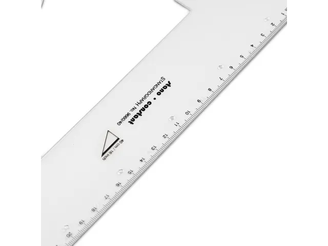 Tekendriehoek Standardgraph CONSTANT 60 graden 40 cm