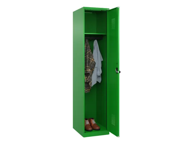 locker,HxBxD 1850x400x500mm,1vak,vak B 400mm,draaigrendel