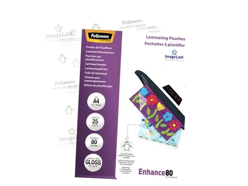 Lamineerhoes Fellowes A4 80 micron glanzend