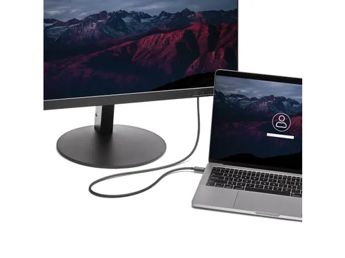 1 meter Thunderbolt 3 kabel 20Gbps 100W Power Delivery en 4K video