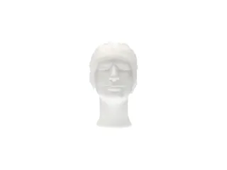 Haarnet CMT clip non-woven L 53cm PP wit 100 stuks - 2