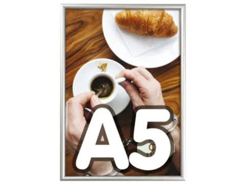 Kliklijst A5 Aluminium 14mm