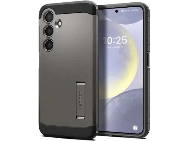 Tough Armor Samsung Galaxy S24 Plus Hoesje Back Cover Gunmetal