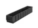 bac compartimentable ESD,HxlxP 81x91x500mm,PP,noir