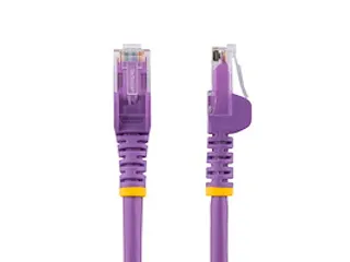 7,5m CAT6 kabel patchkabel snagless RJ45 connectors koper ETL paars - 2