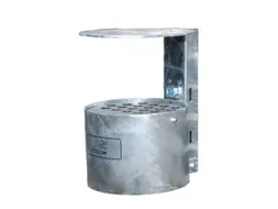 Asbak Rond Overkapping 4 liter Hxd 135x200mm Binnen- en Buitengebruik