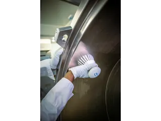 Vikan Hygiene ronde werkborstel harde vezels Ø110mm oranje - 9