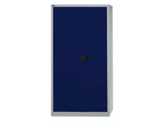 kantoorkast openslaande deuren HxBxD 1806x914x400mm Stalen grijs blauw - 3