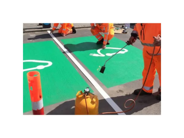 markeersymbool,symbool/tekst: "E-auto laadstation"