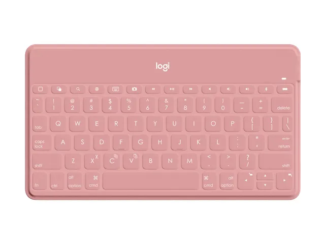 Logitech Keys-To-Go Toetsenbord Roze Bluetooth US Qwerty