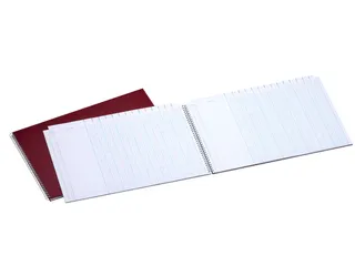 Register Atlanta 294x452mm 2x14 kolommen 108blz rood - 1