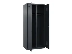 locker voor scheiding van kleding,HxBxD 1850x800x500mm,2vak