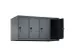 opzetkast,v. locker,4vak.,vak B 250mm,HxBxD 500x1000x500mm,vleugeldeur