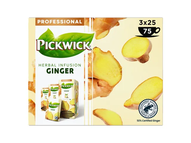Thee Pickwick Herbal Infusion Ginger 25x1.5gr