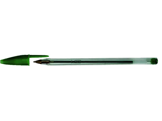 Balpen Bic Cristal medium groen