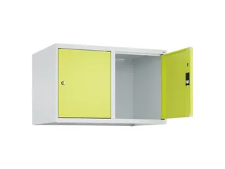 opzetkast,v. locker,2vak.,vak B 400mm,HxBxD 500x800x500mm,vleugeldeur - 2