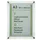 Menoor Deurbord Premium Glasslook A3 Plexiglas