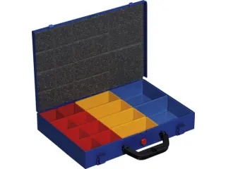 assortimentskoffer,HxBxD 65x335x250mm,14bakken - 2