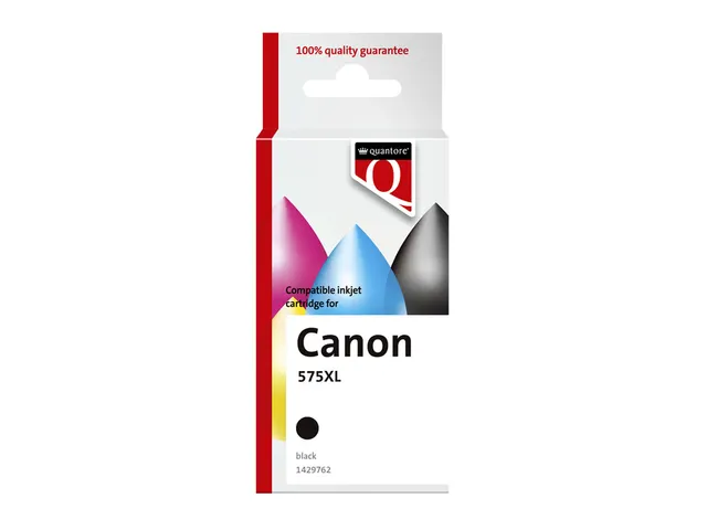 Inktcartridge Quantore alternatief tbv Canon Pg-575XL zwart