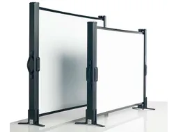 Projectiescherm Tafelmodel zwart 93x72cm