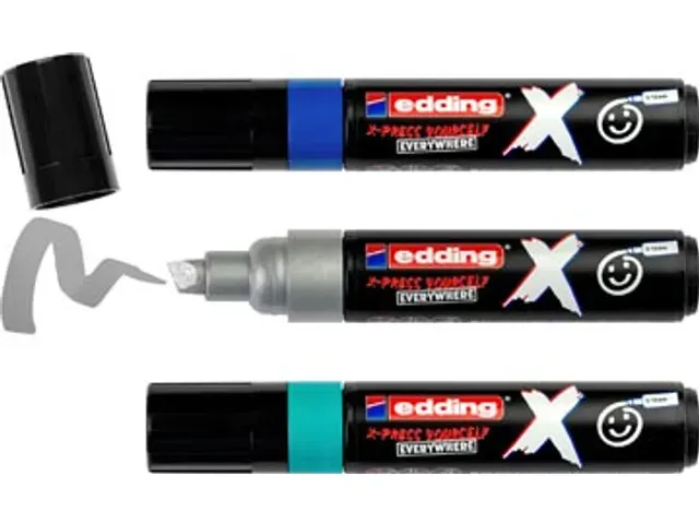 Edding 6900 X multi marker set ocean color 3 stuks