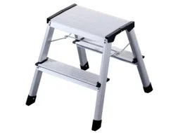 vouwtrapje,2treden,bordes H 400mm,HxBxD 400x405x485mm,aluminium