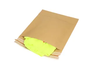 Sendbag verzendverpakking IEZZY 38/42 x 44 + 9,5cm bruin 200 stuks - 1