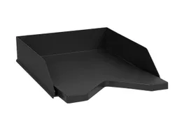 Brievenbak Quantore Zwart Stapelbaar Gerecycled A4