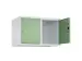 armoire superposable,p. Armoire vestiaire,2compart.