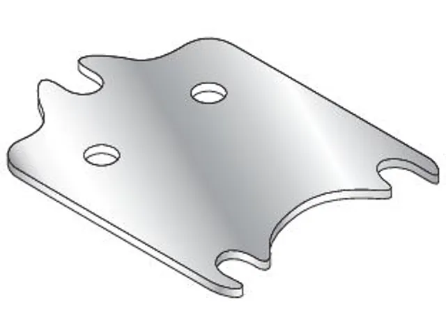 onderlegplaat,v. breedvakstelling,H 1mm