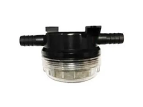 Solution filter assembly