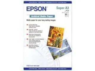 Epson S041340 archival mat papier 189 grams A3+ 50 vel - 1