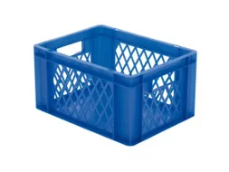Euronorm-Stapelbak 19l H X L X B 210x400x300mm Blauw