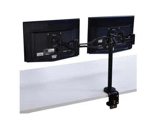 Monitorarm Fellowes Vista dubbel zwart